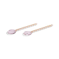&Klevering - Cubiertos para ensalada Sling - Rosa &Klevering