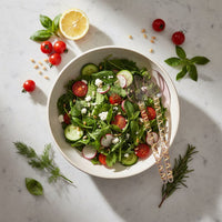 &Klevering - Cubiertos para ensalada Sling - Rosa &Klevering