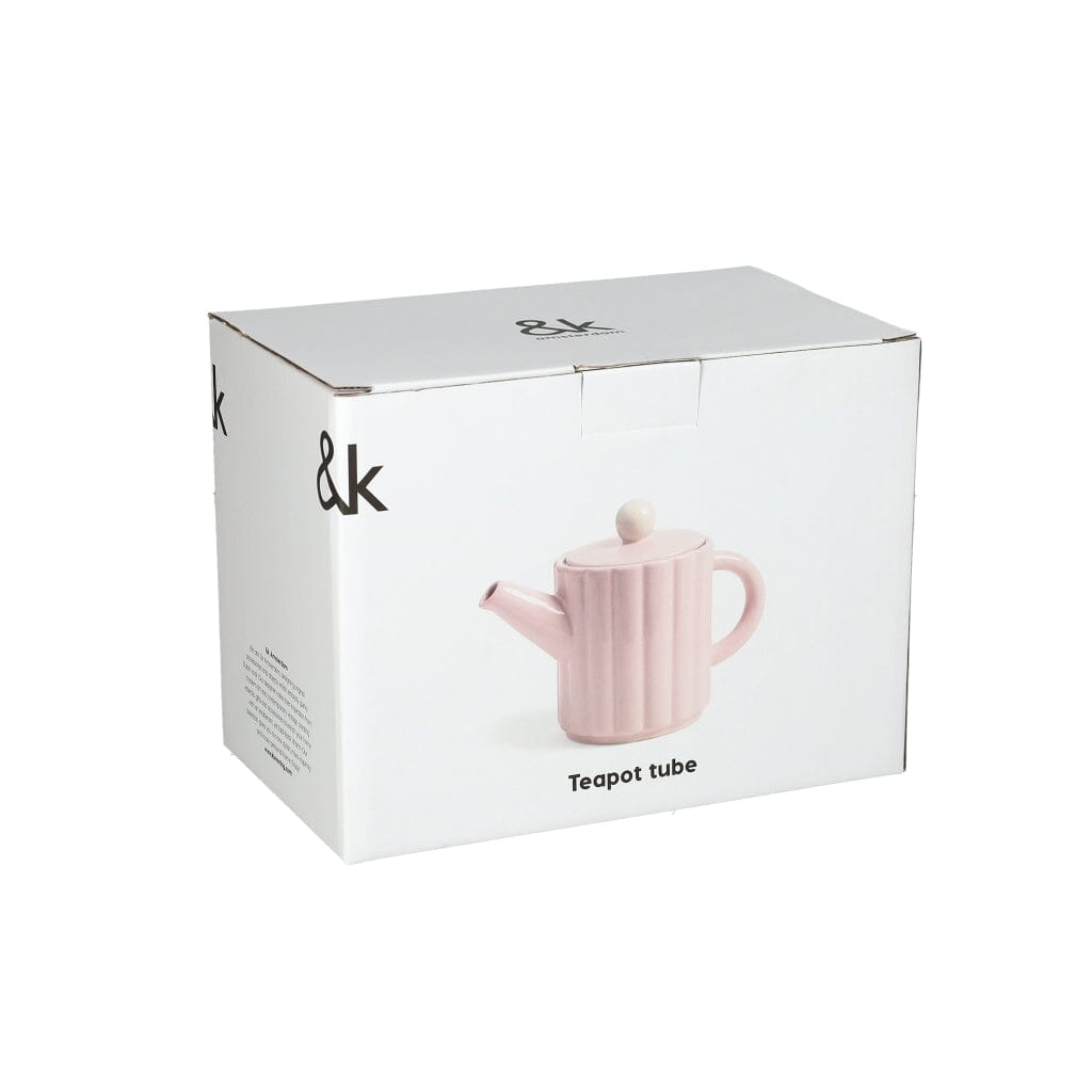 &Klevering - Tetera tubo rosa Tetera &Klevering