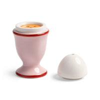 &Klevering - Sel et poivre - Œuf - Ensemble sel et poivre rose &Klevering