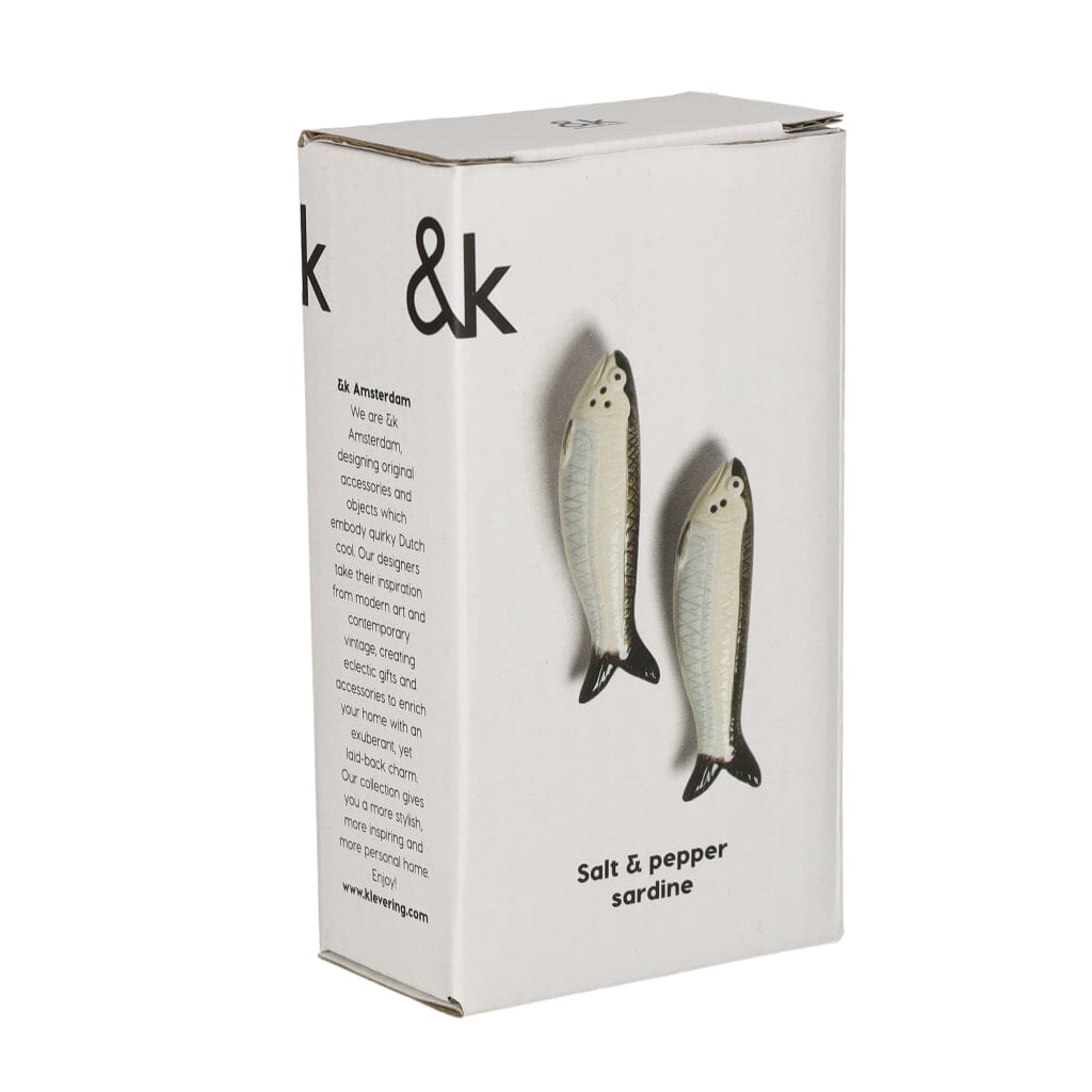 &Klevering - Sal y pimienta sardina Set sal y pimienta &Klevering
