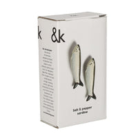 &Klevering - Sal y pimienta sardina Set sal y pimienta &Klevering