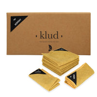 Klud - Paños de cocina de microfibra 7 piezas - Amarillo curry Klud
