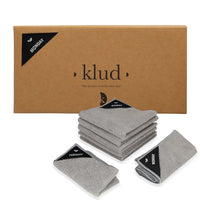 Klud - Paños de cocina de microfibra 7 piezas - Gris Klud