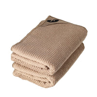 Klud - Paños de cocina Waffle, 2 piezas, Paños de cocina Latte Klud