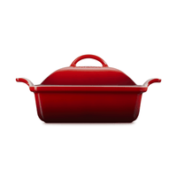 Le Creuset - Fuente para horno con tapa - Rojo cereza - 23 cm Le Creuset