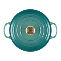 Le Creuset - Signature Braadpan - Bleu Riviera - 20 cm Le Creuset