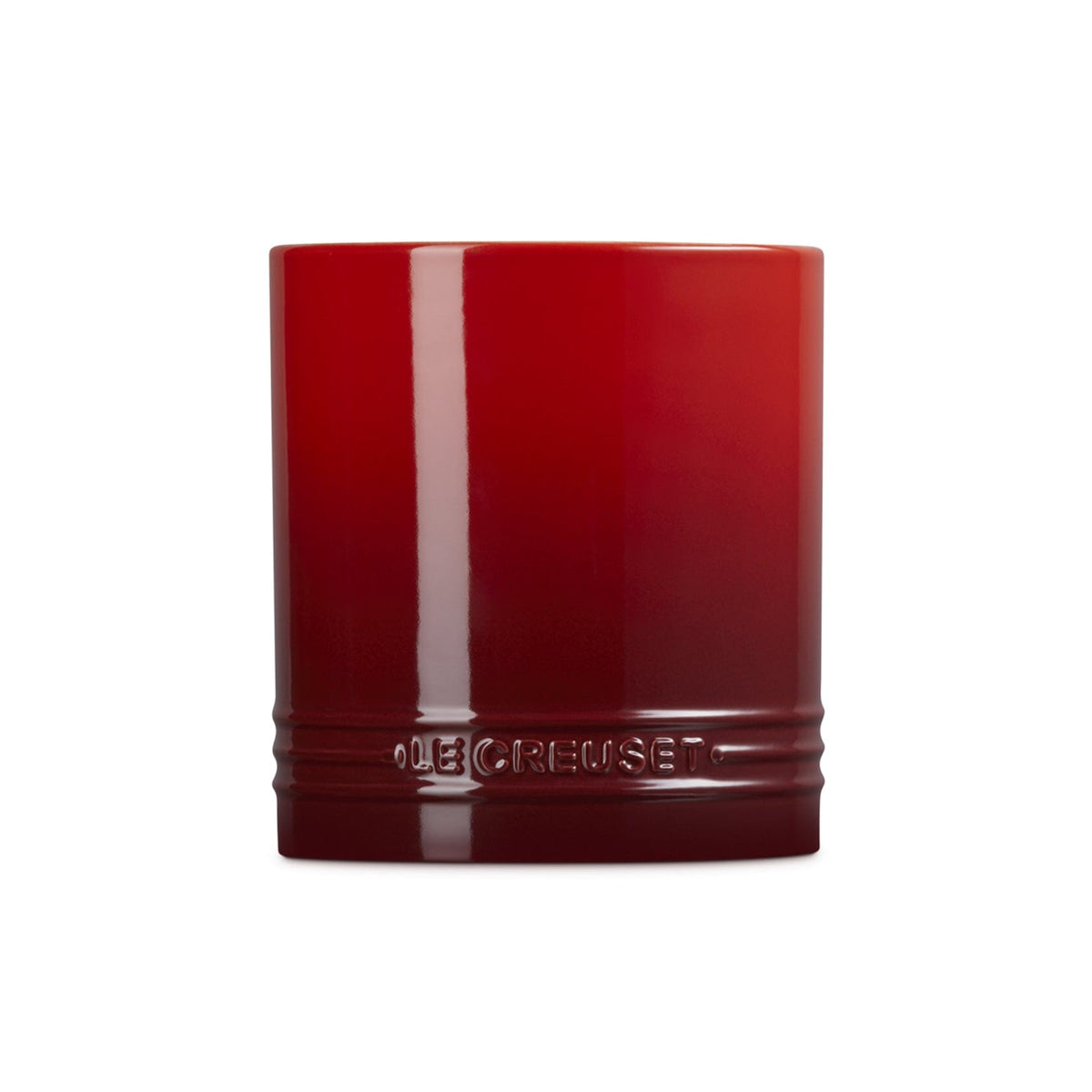 Le Creuset - Bol para espátula color rojo cereza, 1,1 L, soporte para utensilios de cocina Le Creuset