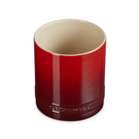 Le Creuset - Bol para espátula color rojo cereza, 1,1 L, soporte para utensilios de cocina Le Creuset