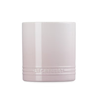 Le Creuset - Espátula, recipiente color rosa, 1,1 L, soporte para utensilios de cocina Le Creuset