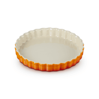 Le Creuset - Moule à gâteau en faïence - Rouge orangé - 24 cm