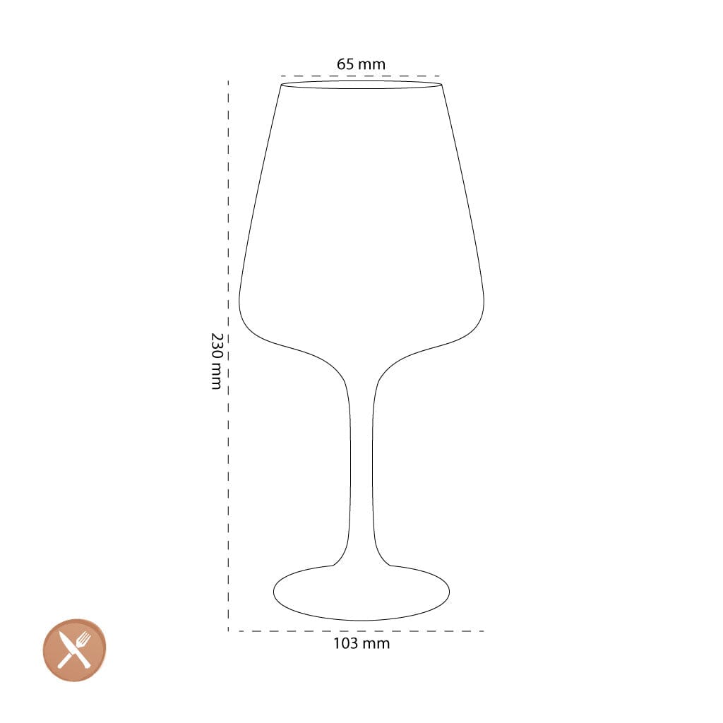 Leonardo - Copas de vino tinto PALADINO 660 ml - 6 piezas Leonardo