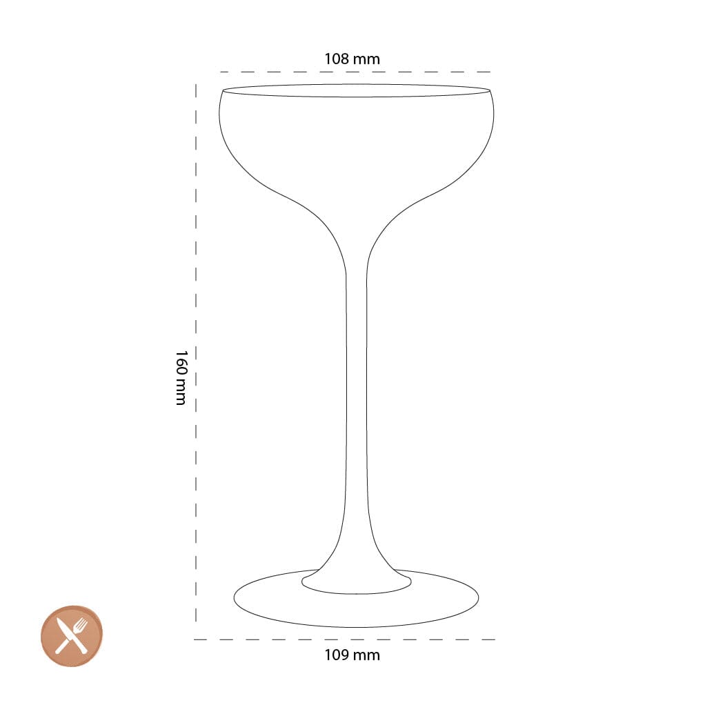 Leonardo - Copas de champán POESIA 260ml - 6 piezas Copas de champán Leonardo