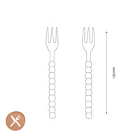 Lepelclub - Tenedores de repostería - Perla - Juego de 2 LepelClub