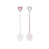 Club de las Cucharas - Cucharas de Cristal - Corazón - Club de las Cucharas Rosas
