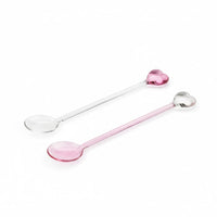 Club de las Cucharas - Cucharas de Cristal - Corazón - Club de las Cucharas Rosas