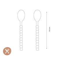 Lepelclub - Cucharas de café - Perla - Juego de 2 LepelClub