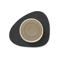 Lind DNA - Mantel individual Curve Nupo negro Mantel individual Lind DNA