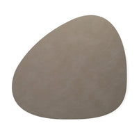 Lind DNA - Mantel individual Curve L Nupo gris claro Mantel individual Lind DNA