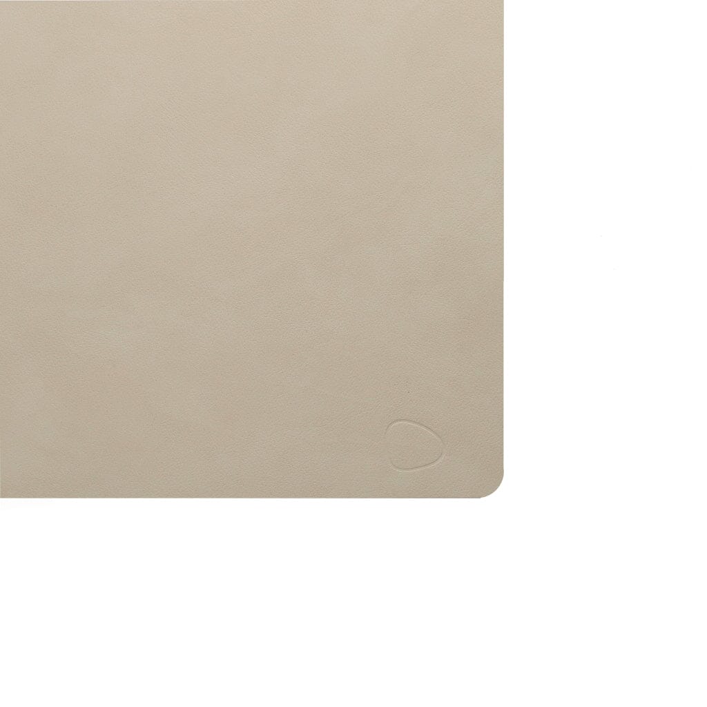 Lind DNA - Mantel individual cuadrado L Nupo Oyster White Mantel individual Lind DNA