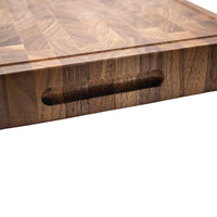 Tabla de cortar de lujo de madera de nogal - 45 x 30 x 4,5 cm Tabla de cortar de madera Shinrai Japón