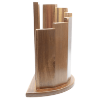Bloque magnético para cuchillos scalae - Madera de acacia Bloque magnético para cuchillos Shinrai Japón