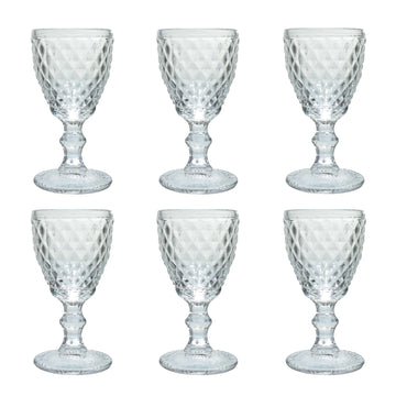 Copa de vino Medard de Noblat - Diamante - 20 cl - Transparente (juego de 6)