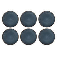 Medard de Noblat - Plato de postre Feeling Indigo 21 cm (juego de 6) Platos de postre Medard de Noblat
