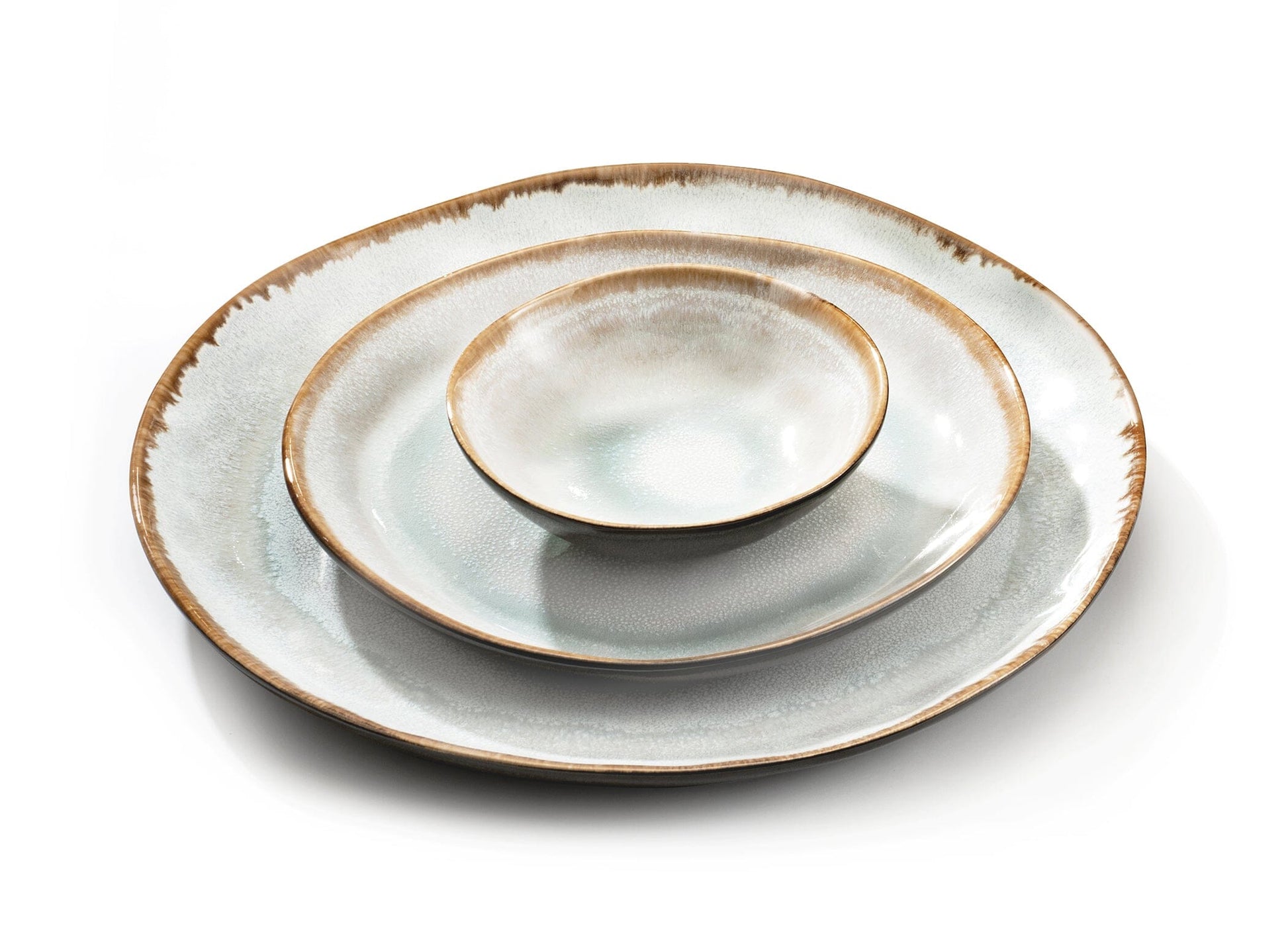 Medard de Noblat - Cuencos grandes Shadow Aqua de 15,2 cm (juego de 6) Cuencos Medard de Noblat