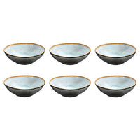 Medard de Noblat - Cuenco para sopa Shadow Aqua 19,5 cm (juego de 6) Cuencos para sopa Medard de Noblat