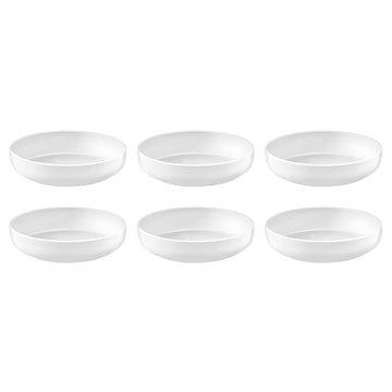 Medard de Noblat - Plato de ensalada Yaka Blanco 20 cm (juego de 6) Platos de pasta Medard de Noblat