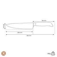 Messermeister - Cuchillo Chef Oliva Luxury 20 cm Cuchillo Chef Messermeister