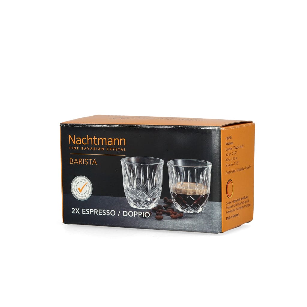 Nachtmann - Noblesse Espresso-/ Doppioglas 90 ml, juego de 2 vasos de espresso Nachtmann