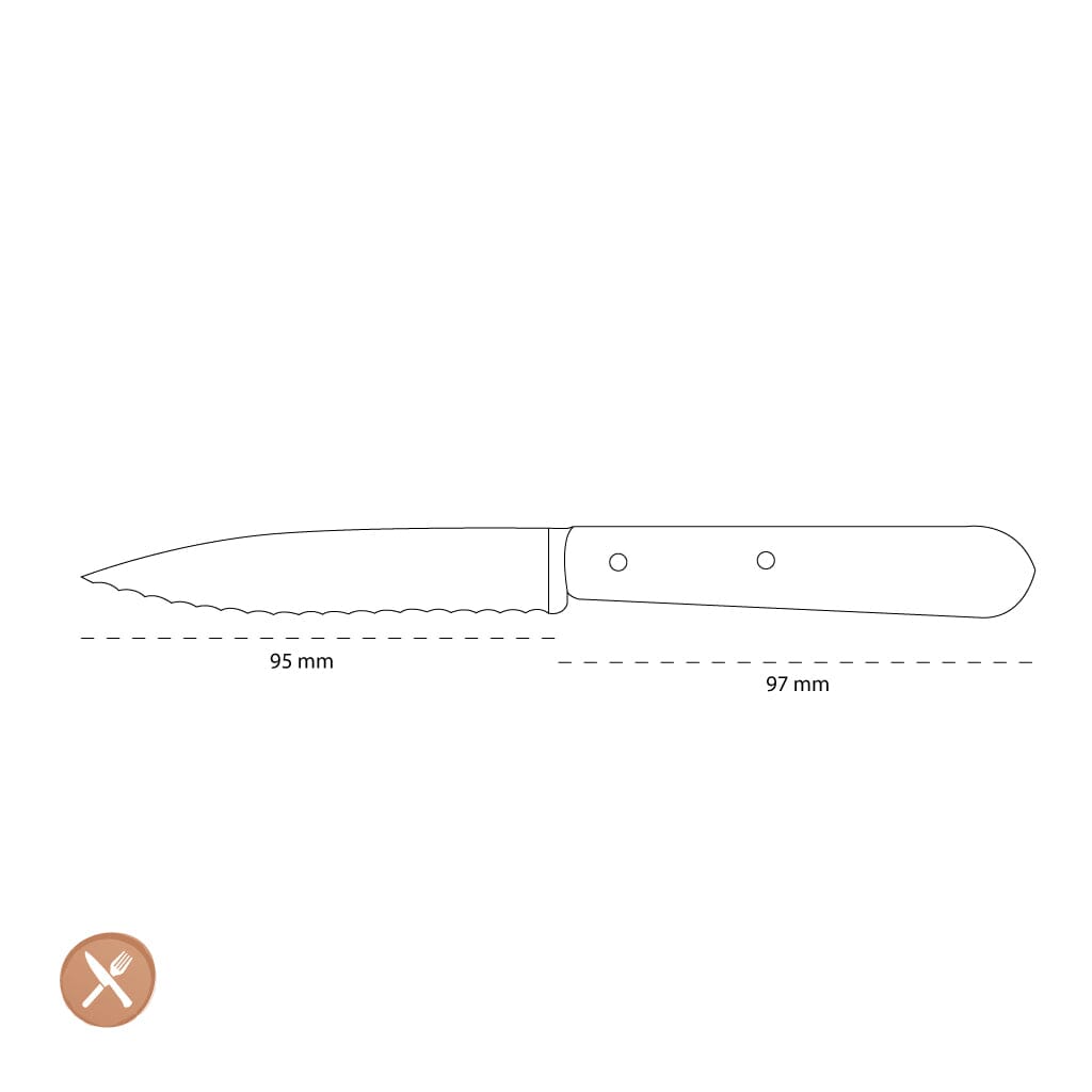 Opinel - Cuchillo de sierra N°113, Opinel Natural