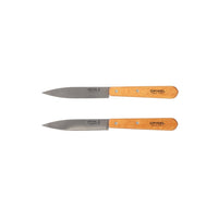 Opinel - Cuchillo de oficina N°102, Carbono, 2 piezas Opinel