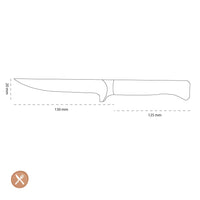 Opinel - Cuchillo para deshuesar, Les Forgés 1890, forjado Opinel