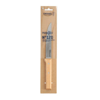 Opinel - Cuchillo de trinchar N°120, Parallèle, acero inoxidable/madera Opinel
