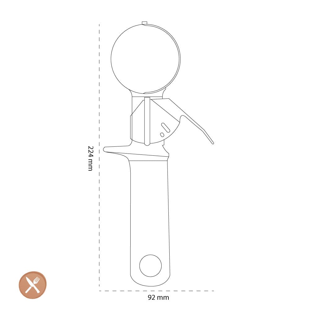 OXO - Pinzas para helado Cuchara para helado OXO