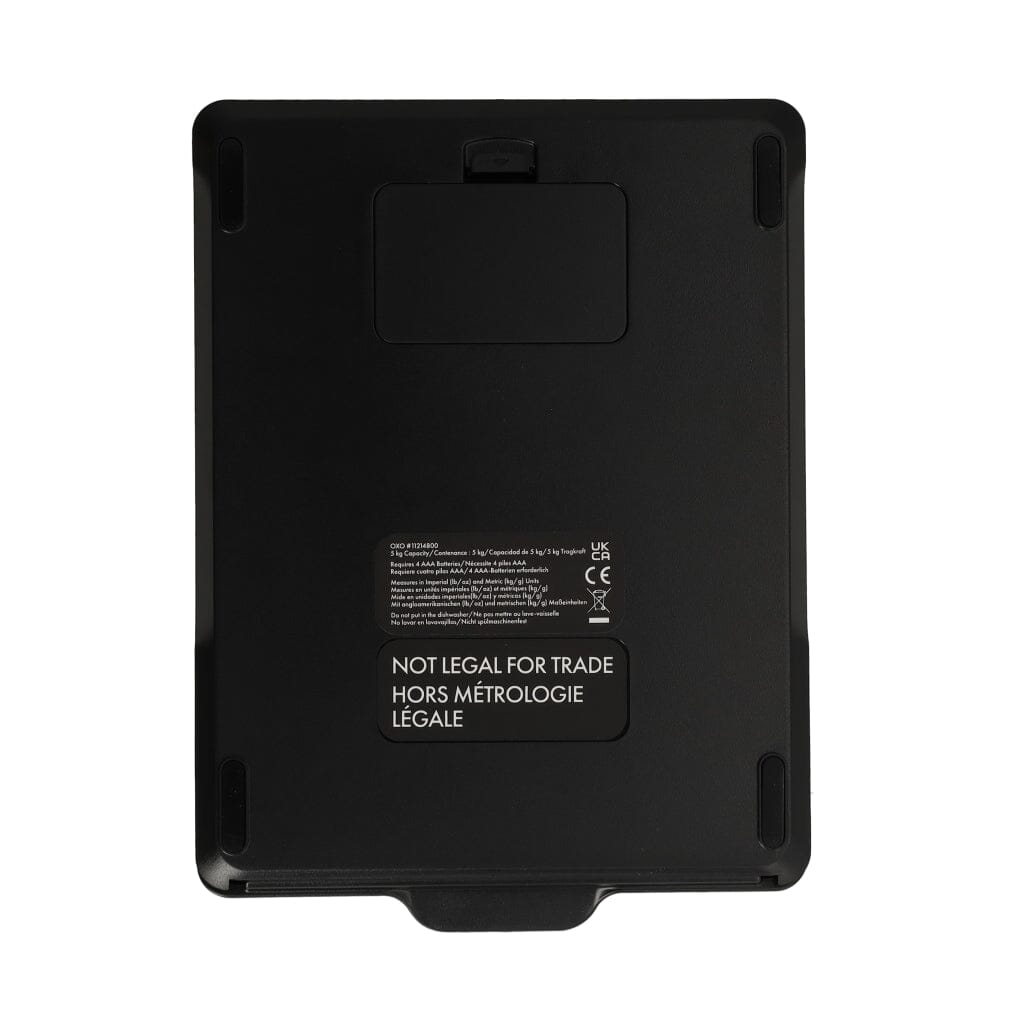 OXO - Báscula de cocina, báscula de acero inoxidable OXO