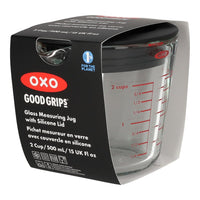 Jarra medidora OXO con tapa de cristal, 500 ml OXO