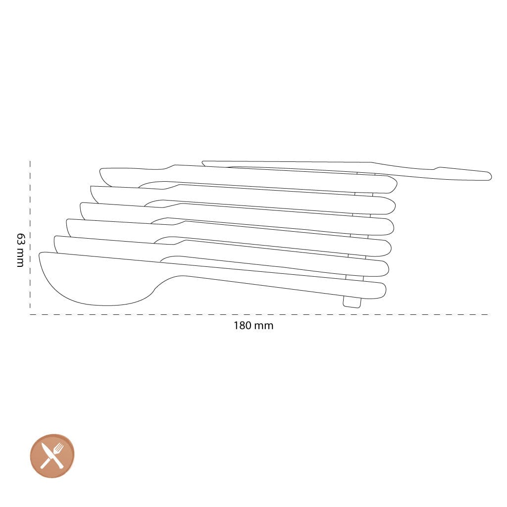 OXO - Cucharas medidoras, juego de 6 cucharas medidoras OXO