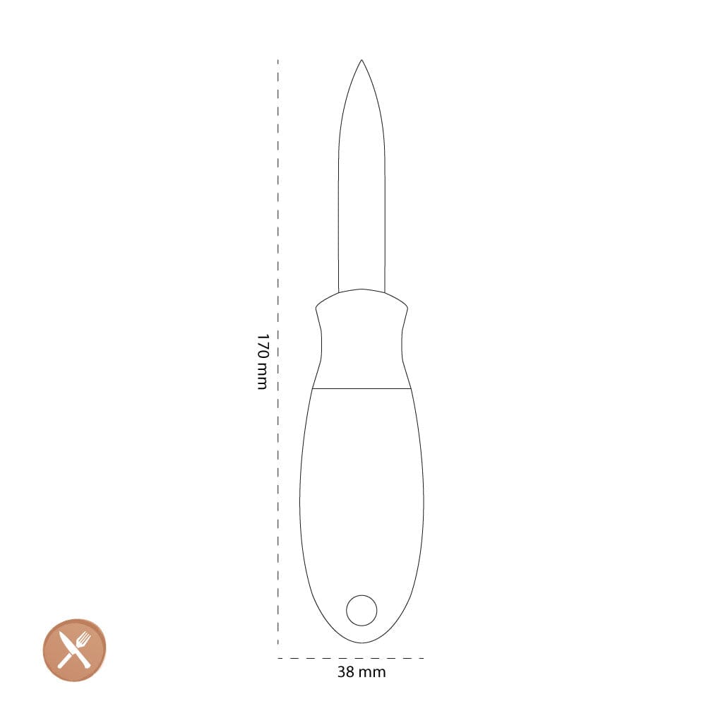 OXO - Cuchillo para ostras Cuchillo para ostras OXO