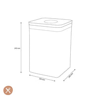 OXO - POP 2.0 Tarro de almacenamiento cuadrado grande mediano, 4,2 litros OXO