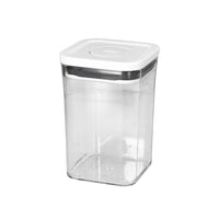 OXO - POP 2.0 Tarro de almacenamiento cuadrado pequeño bajo de 1,0 litro OXO