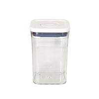 OXO - POP 2.0 Tarro de almacenamiento cuadrado pequeño bajo de 1,0 litro OXO