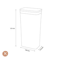 OXO - POP 2.0 Tarro de almacenamiento rectangular alto de 3,5 litros