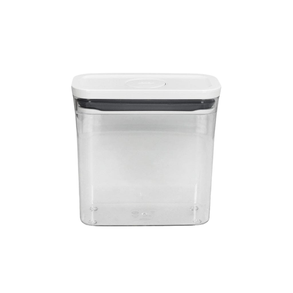 OXO - POP 2.0 Tarro de almacenamiento estrecho rectangular bajo de 1,1 litros OXO