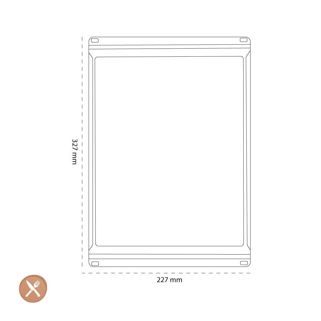 OXO - Juego de 3 tablas de cortar - 22,7 x 32,7 cm Tabla de cortar de plástico OXO