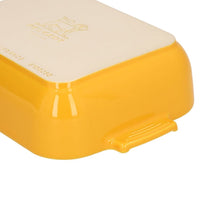 Peugeot - Fuente de horno Appolia rectangular de 25 cm color amarillo azafrán Fuente de horno Peugeot