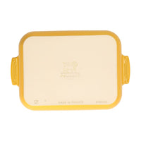 Peugeot - Fuente de horno Appolia rectangular 32 cm amarillo azafrán Fuente de horno Peugeot
